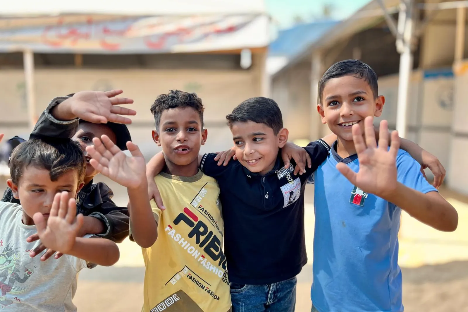 من أجل مستقبل أطفال غزة ؛ نبني مدرسة